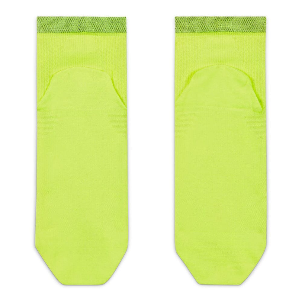 Nike Spark Light Weight Ultralight Cushion Ankle Quarter Socks - BlackToe Running#colour_yellow