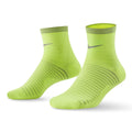 Nike Spark Light Weight Ultralight Cushion Ankle Quarter Socks - BlackToe Running#colour_yellow
