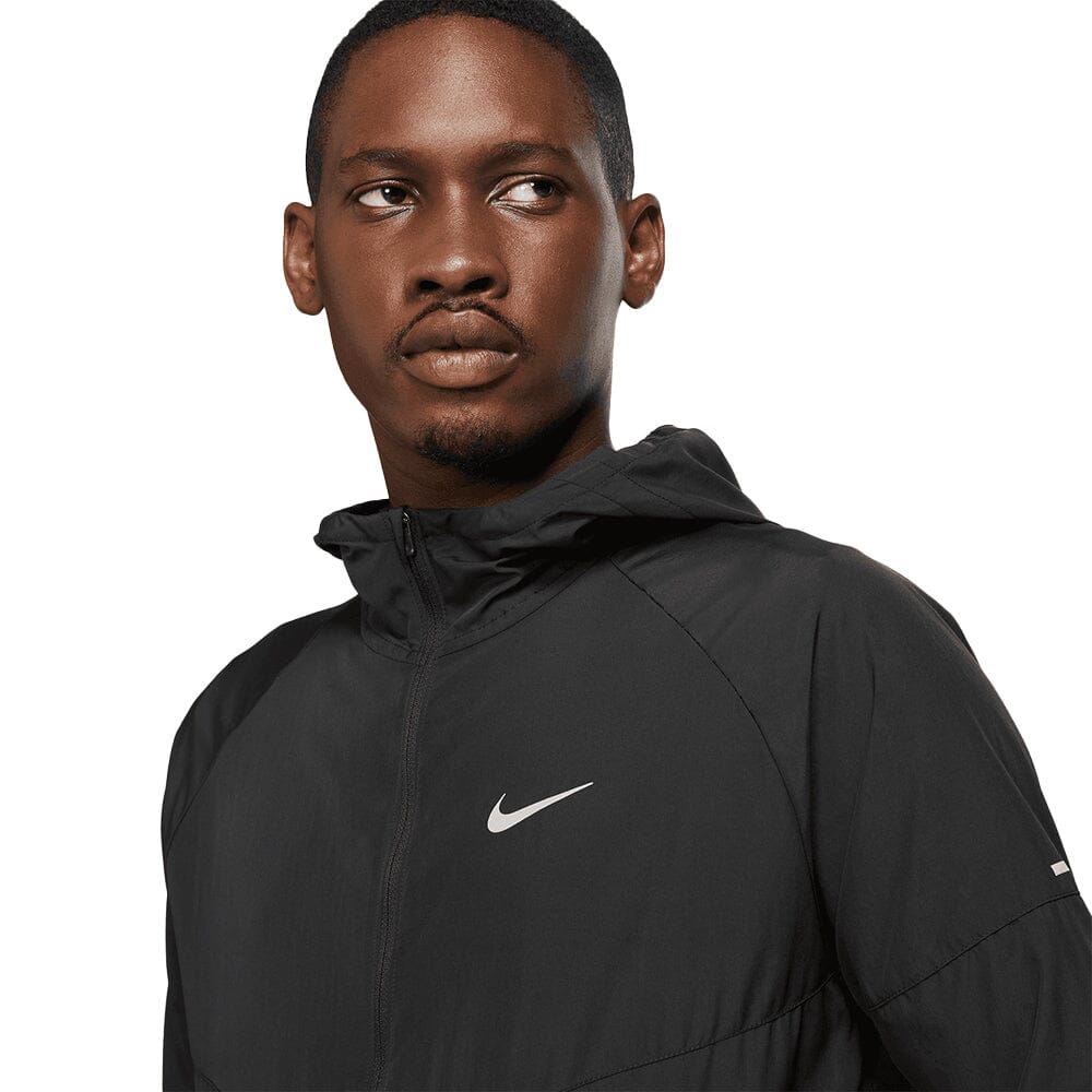 Nike Men's Miler Repel Running Jacket - BlackToe Running