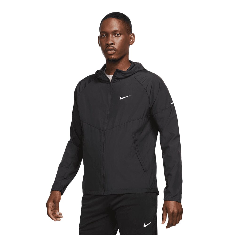Nike Men's Miler Repel Running Jacket - BlackToe Running