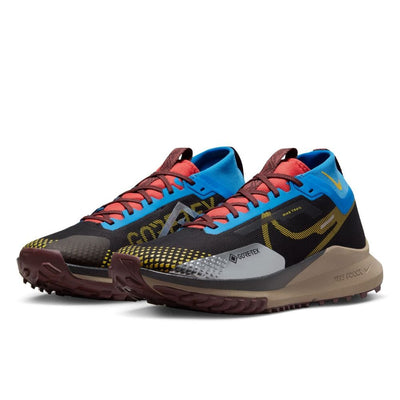 Nike Men's React Pegasus Trail 4 GORE-TEX - BlackToe Running#colour_black-vivid-sulfur-light-photo-blue