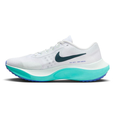 Nike Men's Zoom Fly 5 - Barely Green & Clear Jade Men's Shoes - BlackToe Running#colour_barely-green-deep-jungle-clear-jade