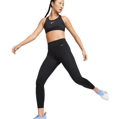 Nike Women's Go Firm-Support High-Waisted 7/8 Leggings with Pockets - BlackToe Running#colour_black