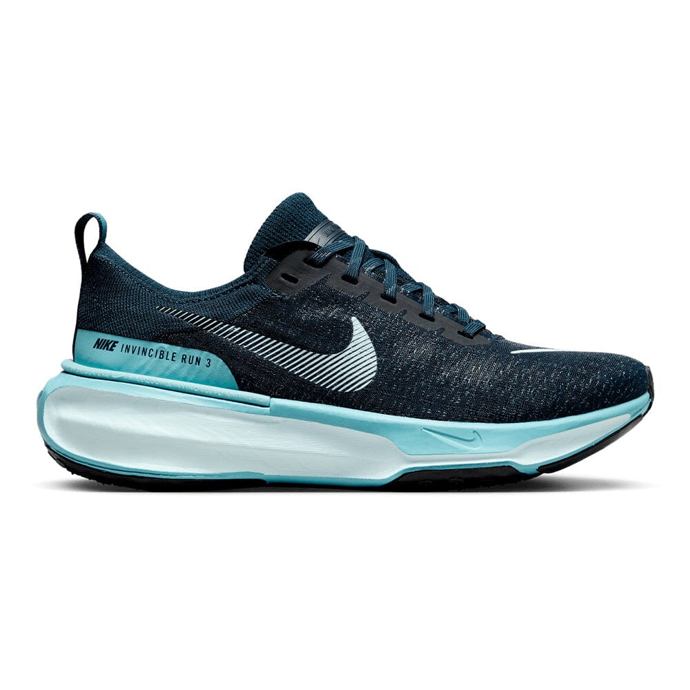 Nike Women's ZoomX Invincible Run Flyknit 3 - BlackToe Running#colour_armory-navy-glacier-blue-denim-turq