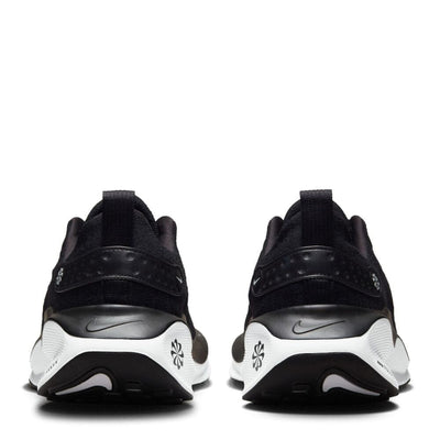 Nike Men's ReactX Infinity Run Flyknit 4 - BlackToe Running#colour_black-grey