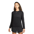 Nike Women's Dri-FIT Swift Element UV - BlackToe Running#colour_black