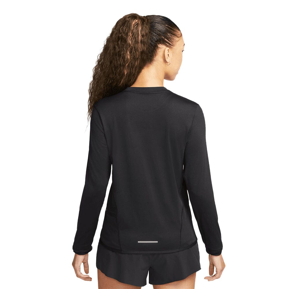 Nike Women's Dri-FIT Swift Element UV - BlackToe Running