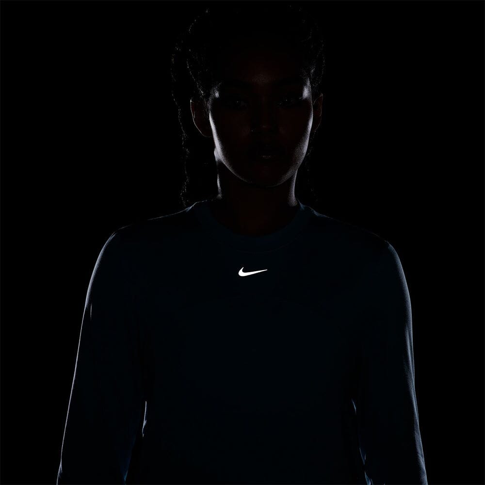 Nike Women's Dri-FIT Swift Element UV - BlackToe Running#colour_denim-turq