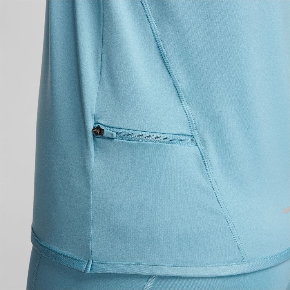 Nike Women's Dri-FIT Swift Element UV - BlackToe Running#colour_denim-turq