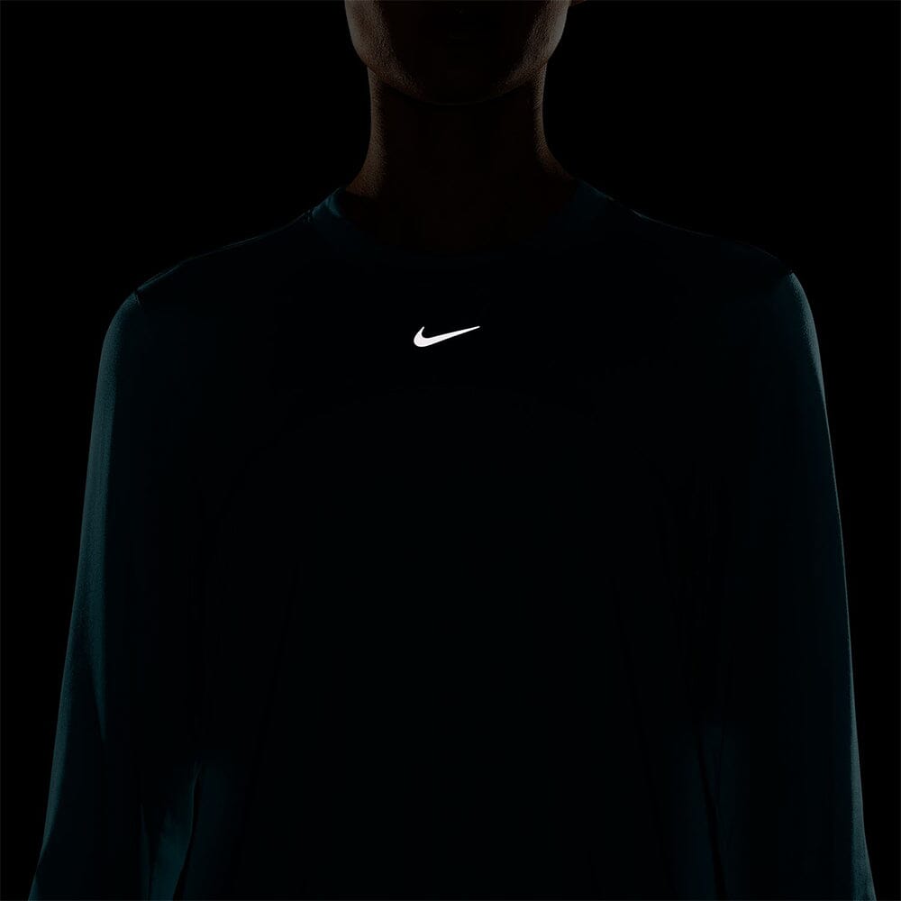 Nike Women's Dri-FIT Swift Element UV - BlackToe Running#colour_denim-turq