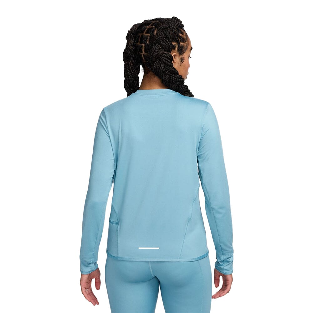 Nike Women's Dri-FIT Swift Element UV - BlackToe Running#colour_denim-turq