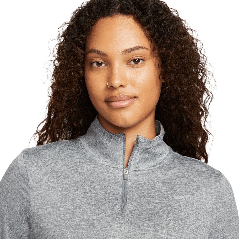 Nike Women's Dri-FIT Swift Element UV Half-Zip - BlackToe Running