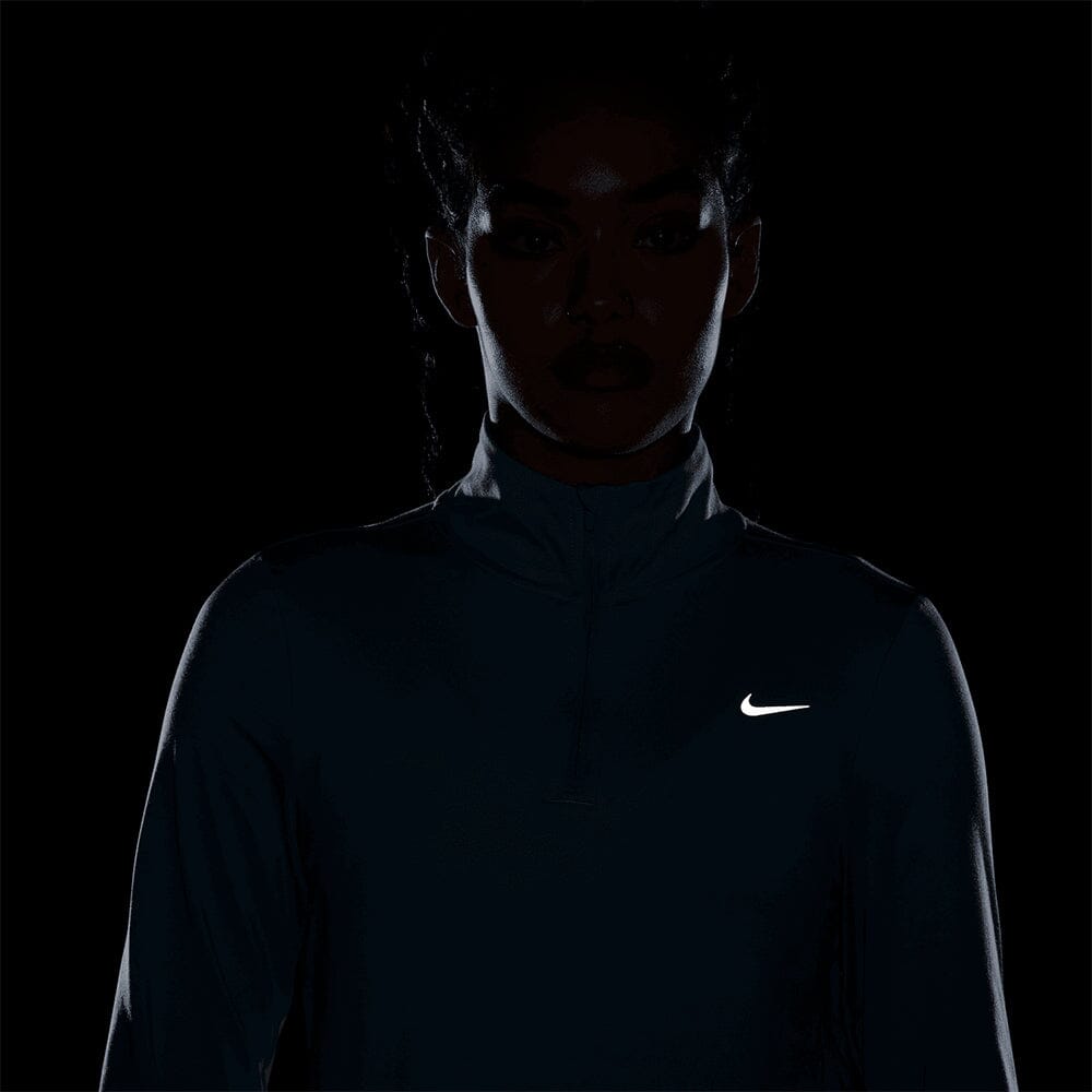 Nike Women's Dri-FIT Swift Element UV Half-Zip - BlackToe Running