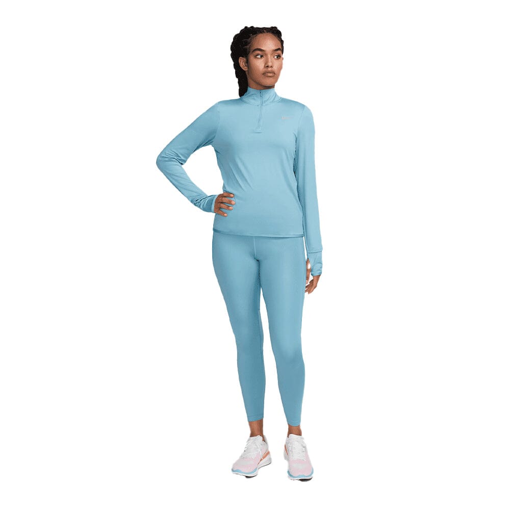 Nike Women's Dri-FIT Swift Element UV Half-Zip - BlackToe Running