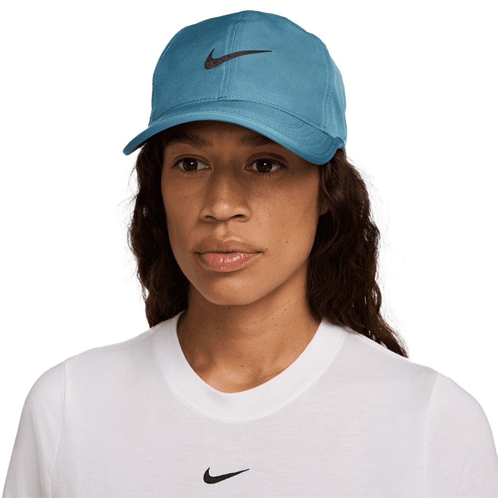 Nike Dri-FIT Club Unstructured Featherlight Cap - BlackToe Running#colour_smokey-blue