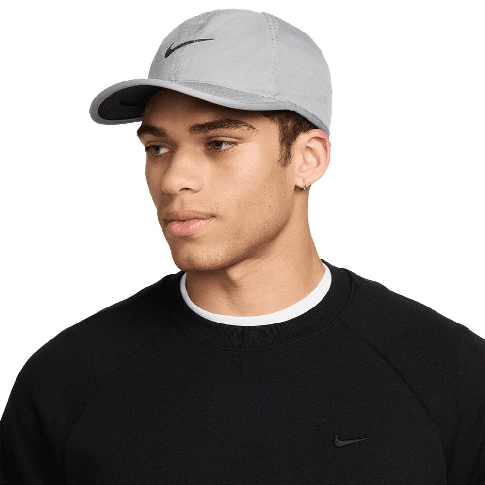 Nike Dri-FIT Club Unstructured Featherlight Cap - BlackToe Running#colour_particle-grey