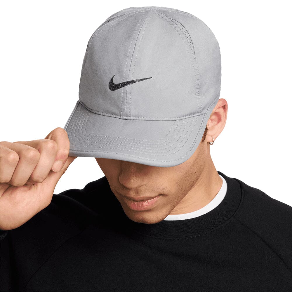Nike Dri-FIT Club Unstructured Featherlight Cap - BlackToe Running#colour_particle-grey