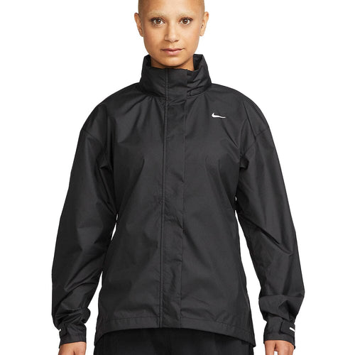 Nike Women's Fast Repel Running Jacket - BlackToe Running#colour_black-reflective-silver