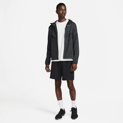 Nike Men's Windrunner Repel Jacket - BlackToe Running#colour_black