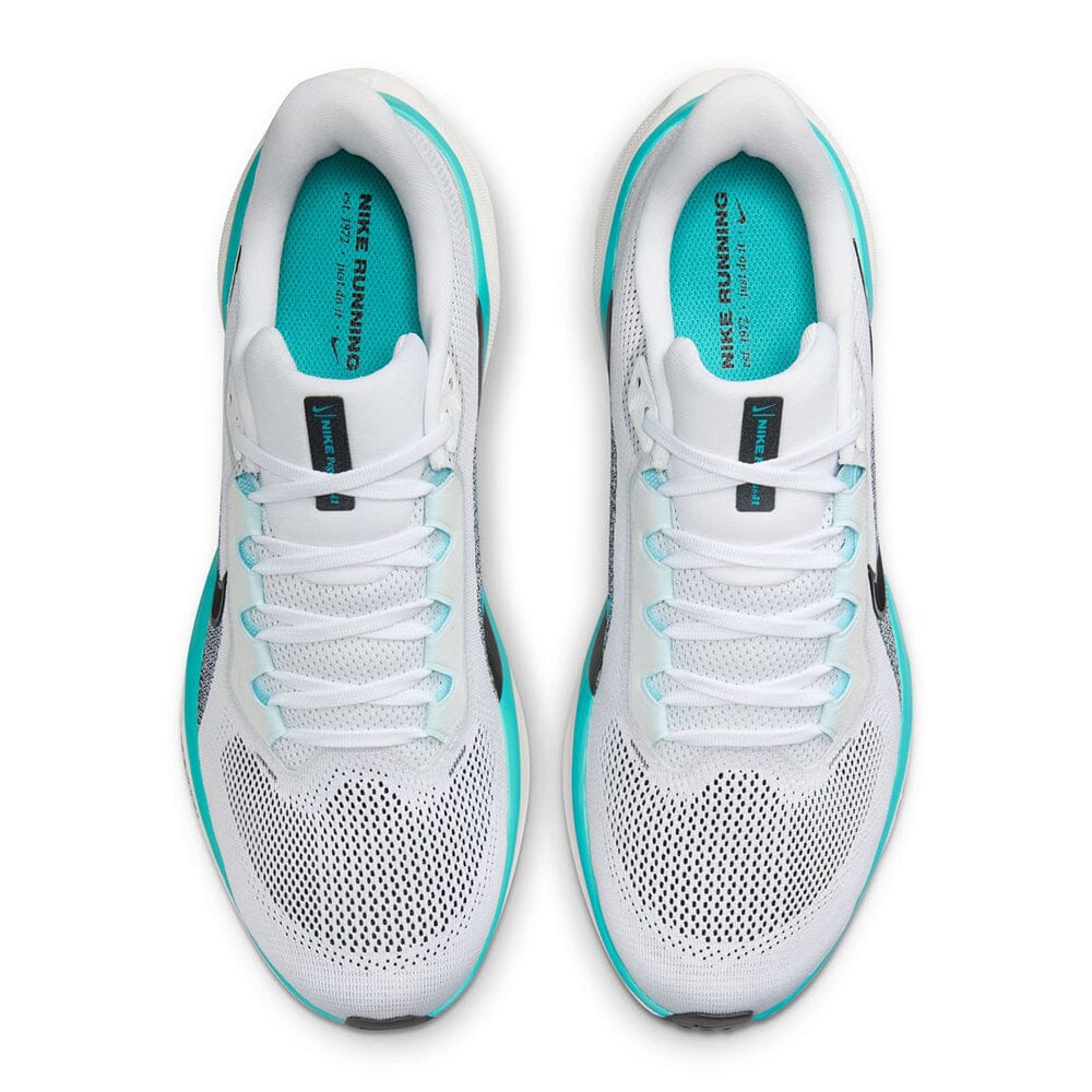 Nike Men's Pegasus 41 - BlackToe Running#colour_white-black-dusty-cactus-glacier-blue