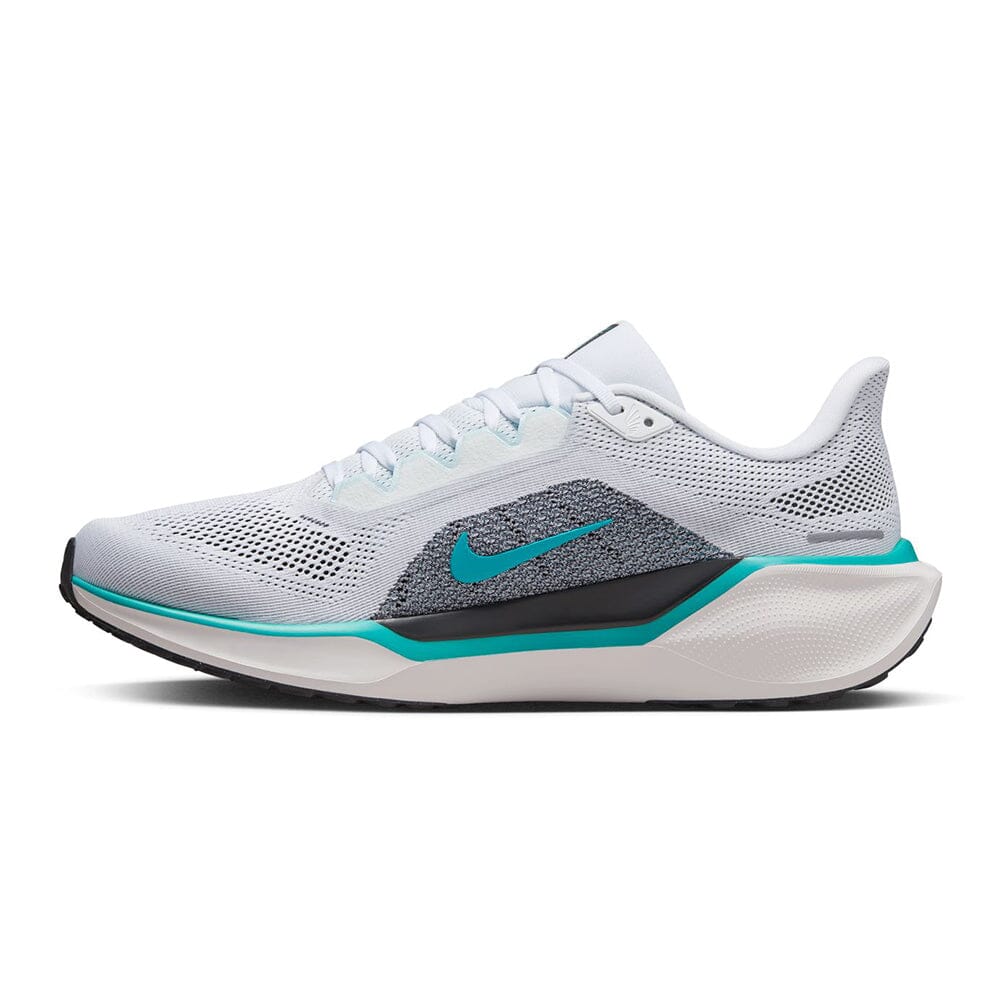 Nike Men's Pegasus 41 - BlackToe Running#colour_white-black-dusty-cactus-glacier-blue