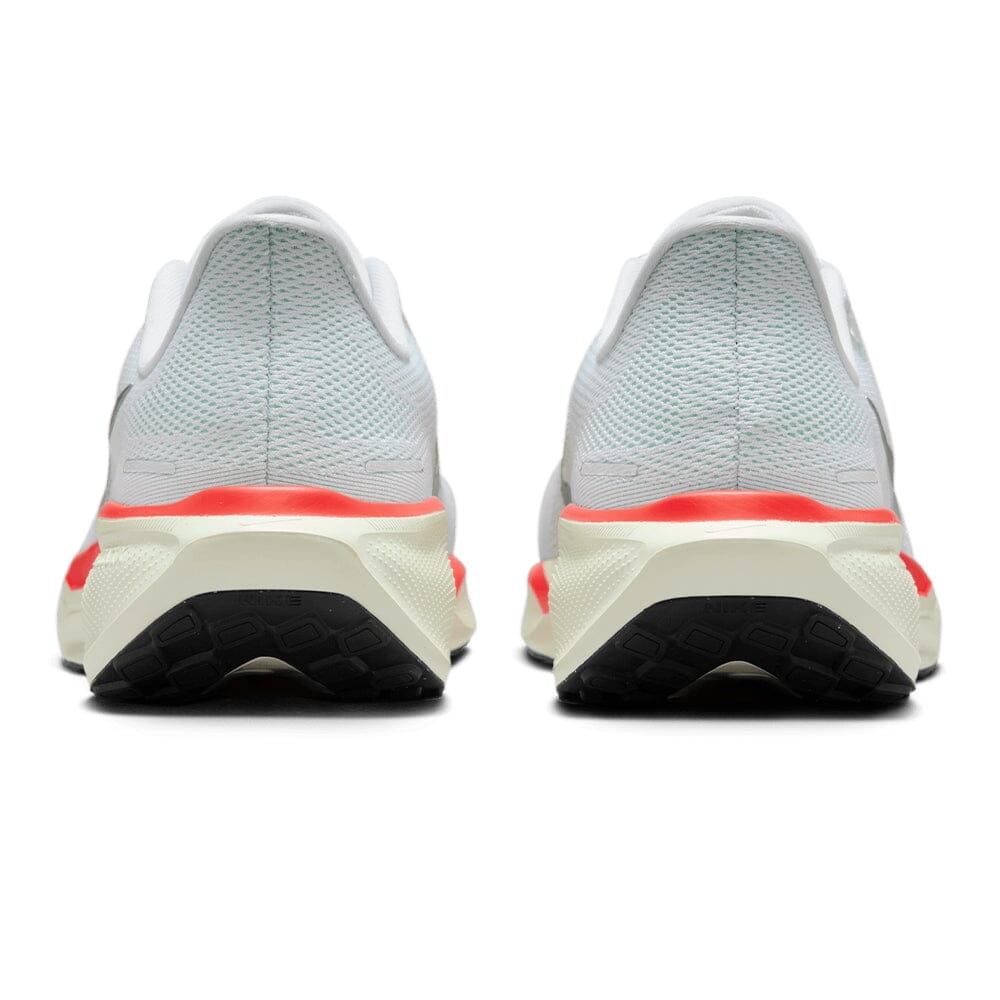 Nike Men's Pegasus 41 - BlackToe Running#colour_white-metallic-silver-barely-green