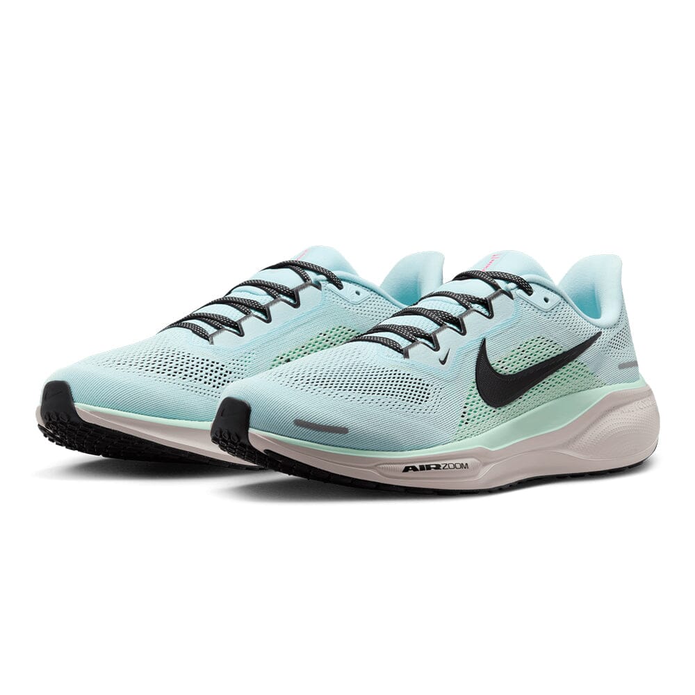 Nike Men's Pegasus 41 - BlackToe Running#colour_glacier-ice-black-mint-foam