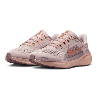 Nike Women's Pegasus 41 - BlackToe Running#colour_salt-red-particle-pink