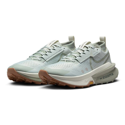 Nike Men's Zegama Trail 2 Trail Running Shoes - BlackToe Running#colour_light-silver-jade-horizon-sea-glass