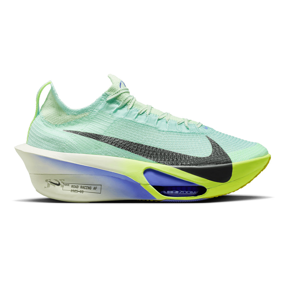 Nike Men's Alphafly 3 - BlackToe Running#colour_barely-green-black-spruce-volt-tint
