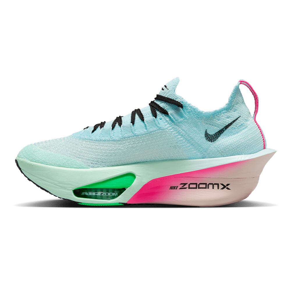 Nike Men's Alphafly 3 - BlackToe Running#colour_glacier-blue-mint-foam-green-shock
