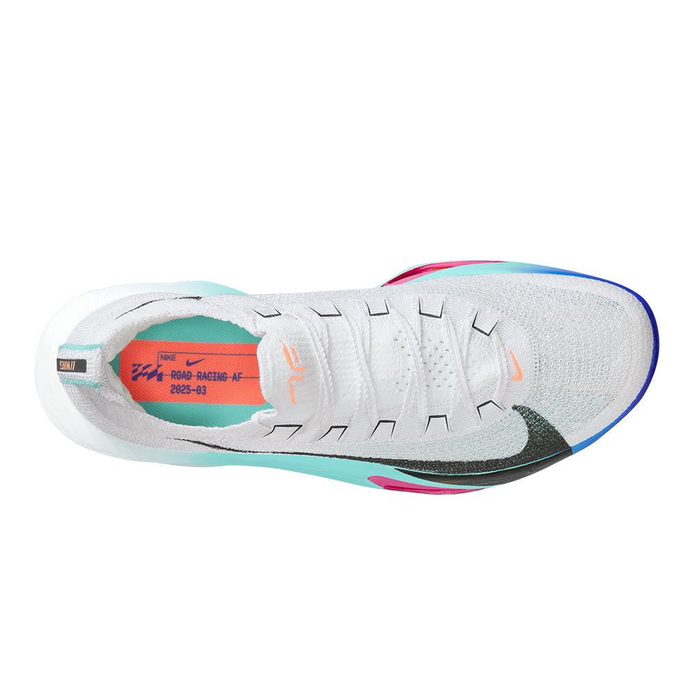 Nike Women's Alphafly 3 - BlackToe Running#colour_white-hyper-turq