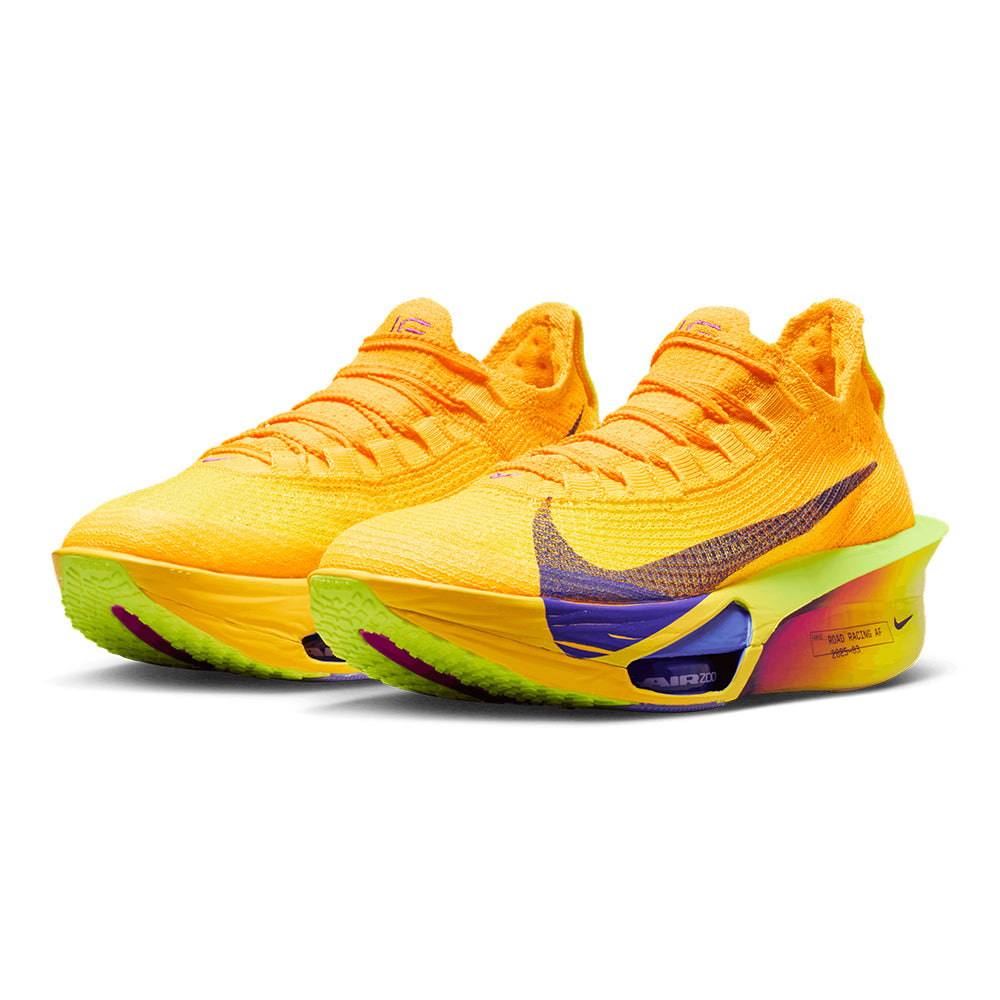 Nike Women's Alphafly 3 - BlackToe Running#colour_laser-orange-indigo-burst