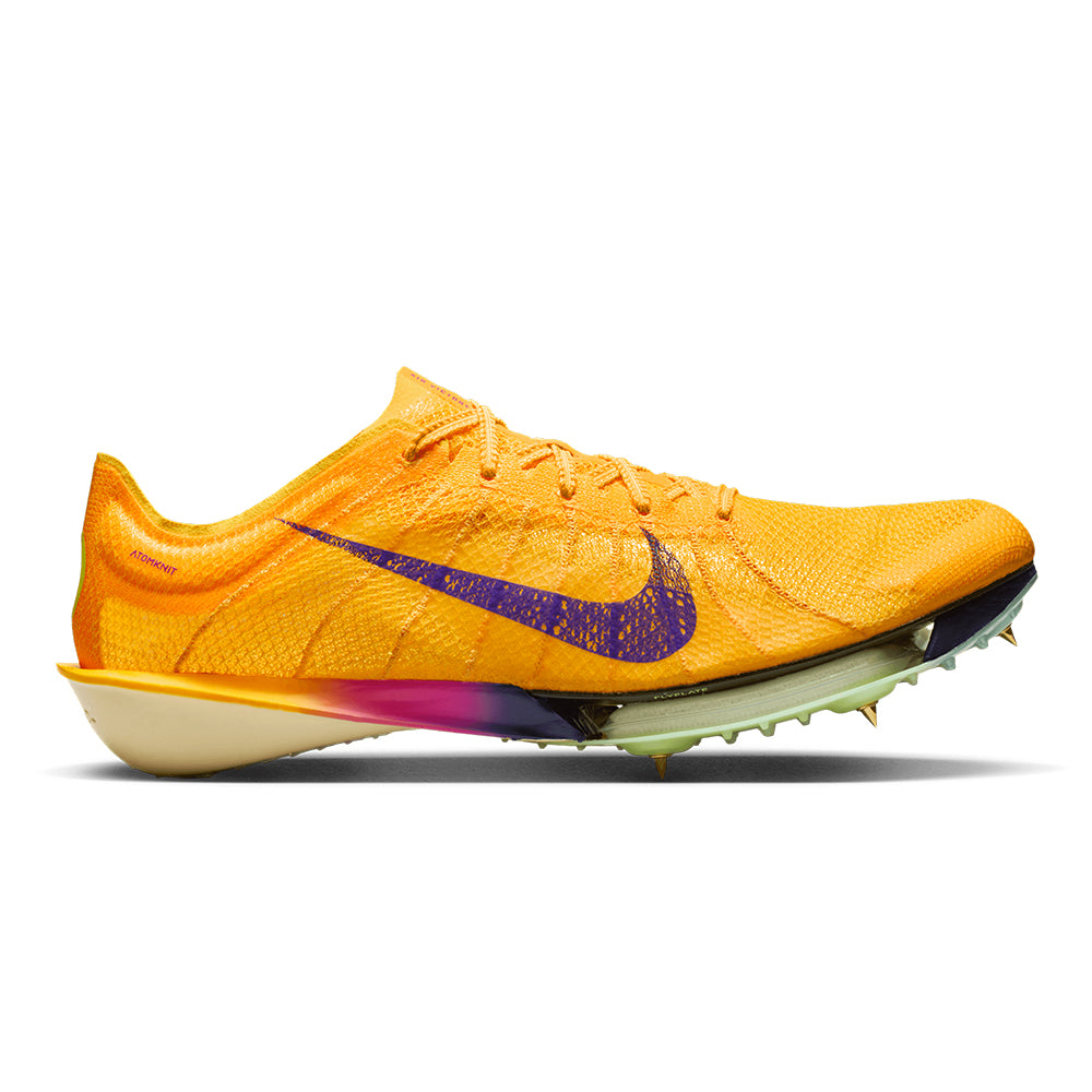 Nike Unisex Victory 2 Distance Spikes - BlackToe Running#colour_citron-pulse-indigo-burst-volt-ce