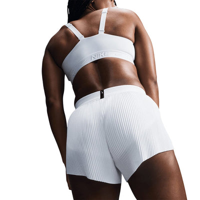 Nike Women's AeroSwift Dri-FIT ADV Mid-Rise Brief-Lined Running Shorts - BlackToe Running#colour_white