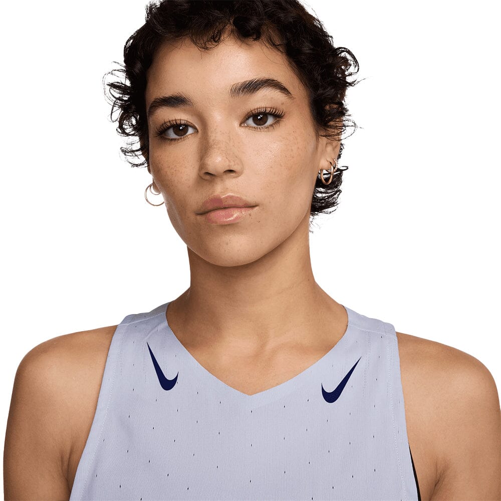 Nike Women's AeroSwift Dri-FIT ADV Running Singlet - BlackToe Running