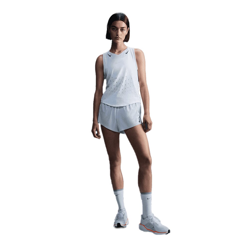 Nike Women's AeroSwift Dri-FIT ADV Running Singlet - BlackToe Running#colour_white