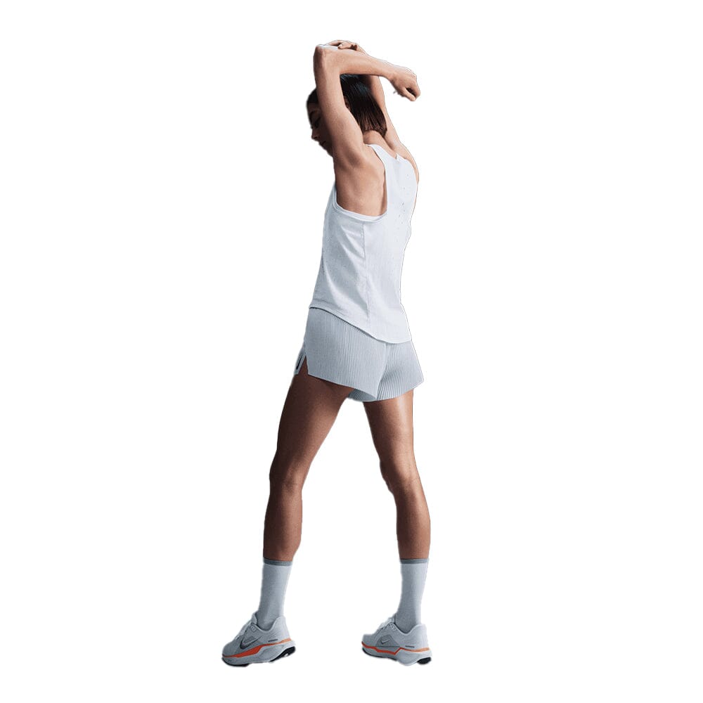 Nike Women's AeroSwift Dri-FIT ADV Running Singlet - BlackToe Running#colour_white