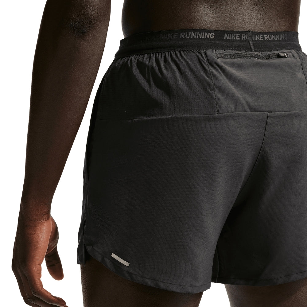 Nike Men's Stride Dri-FIT 5" 2-in-1 Running Shorts- BlackToe Running#colour_black