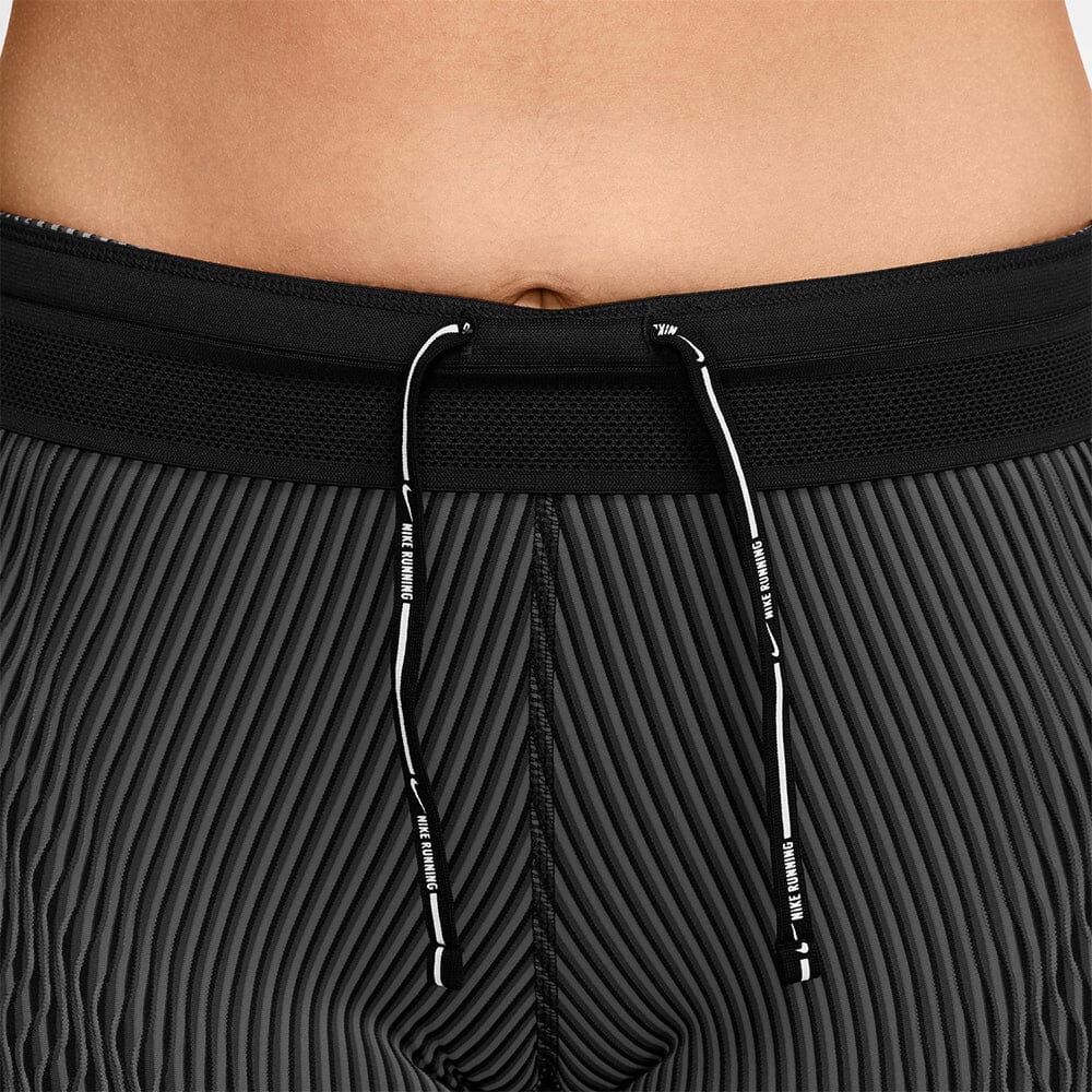 Nike Women s Dri FIT ADV Mid Rise 5 Running Shorts BlackToe Running Inc