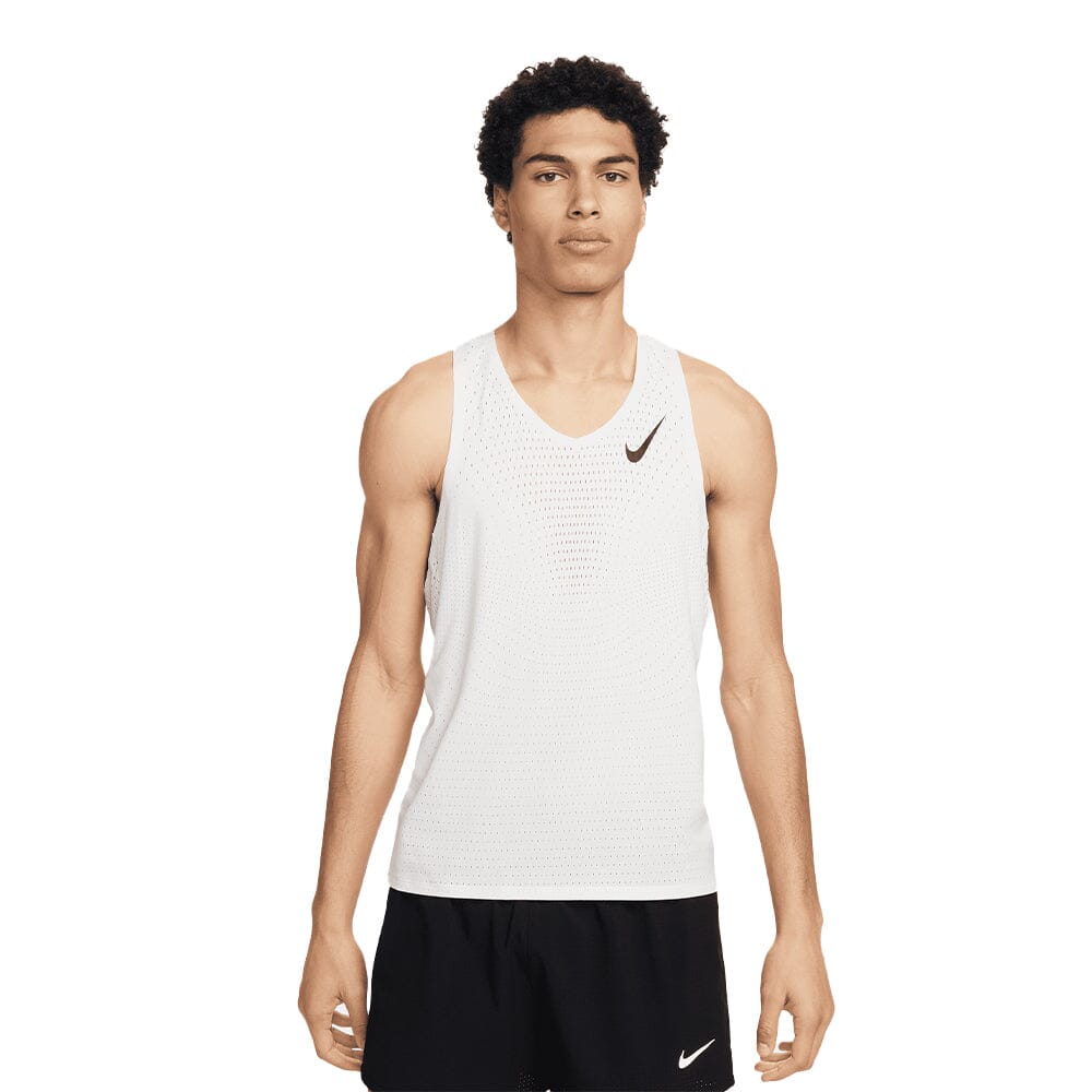 Nike Men's AeroSwift Dri-FIT ADV Running Singlet - BlackToe Running