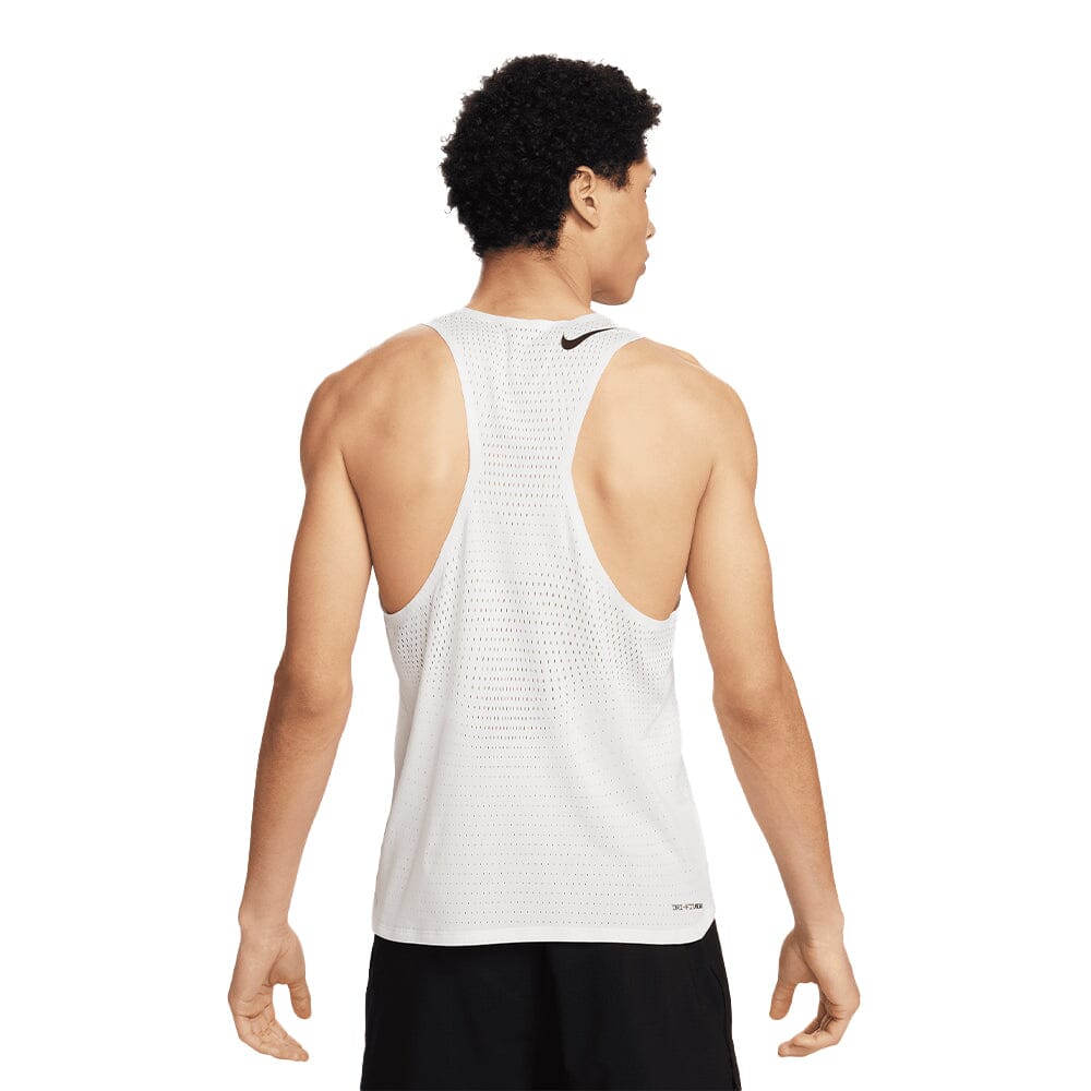 Nike Men's AeroSwift Dri-FIT ADV Running Singlet - BlackToe Running