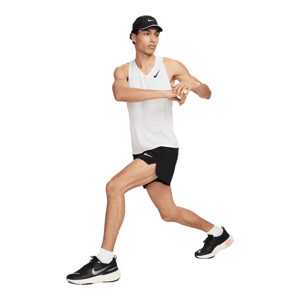 Nike Men's AeroSwift Dri-FIT ADV Running Singlet - BlackToe Running#colour_summit-white