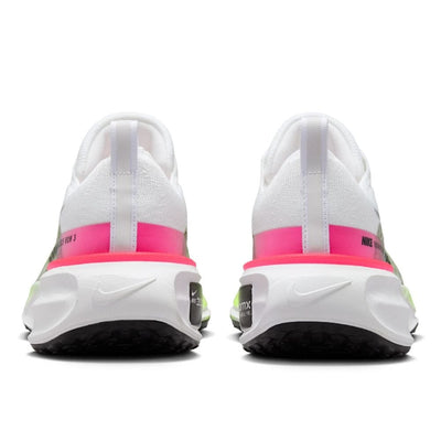 Nike Men's ZoomX Invincible Run Fk 3 - BlackToe Running#colour_white-black-volt-hyper-pink