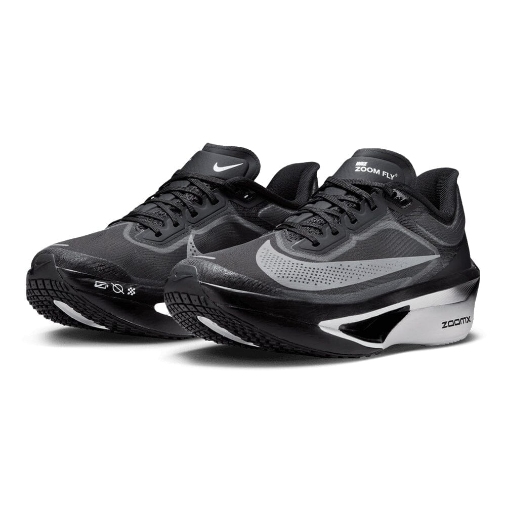 Nike Men's Zoom Fly 6 - BlackToe Running#colour_black-white