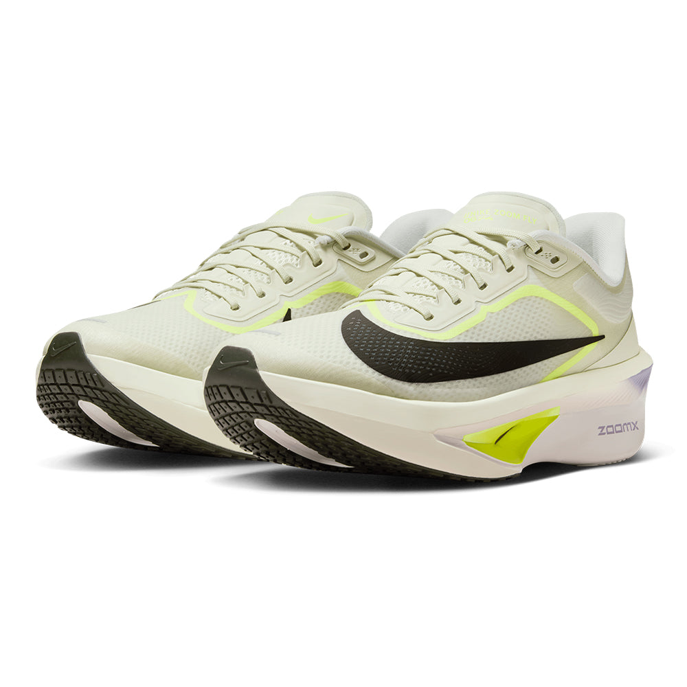 Nike Men's Zoom Fly 6 - BlackToe Running#colour_sea-glass-sequoia-ultralime