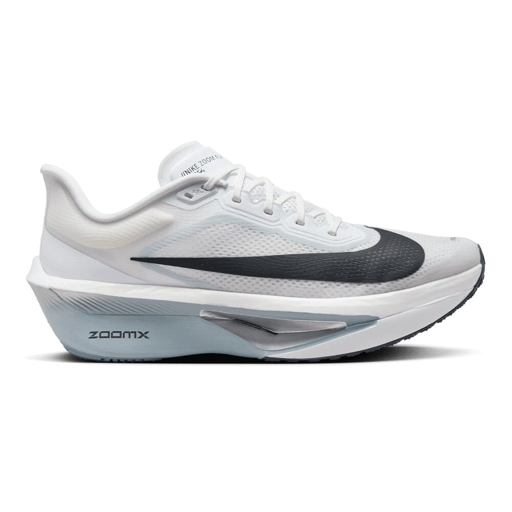 Nike Men's Zoom Fly 6 - BlackToe Running#colour_white-gridiron-pure-platinum