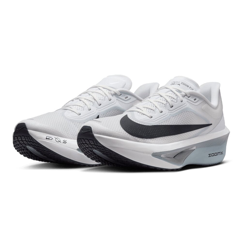Nike Men's Zoom Fly 6 - BlackToe Running#colour_white-gridiron-pure-platinum