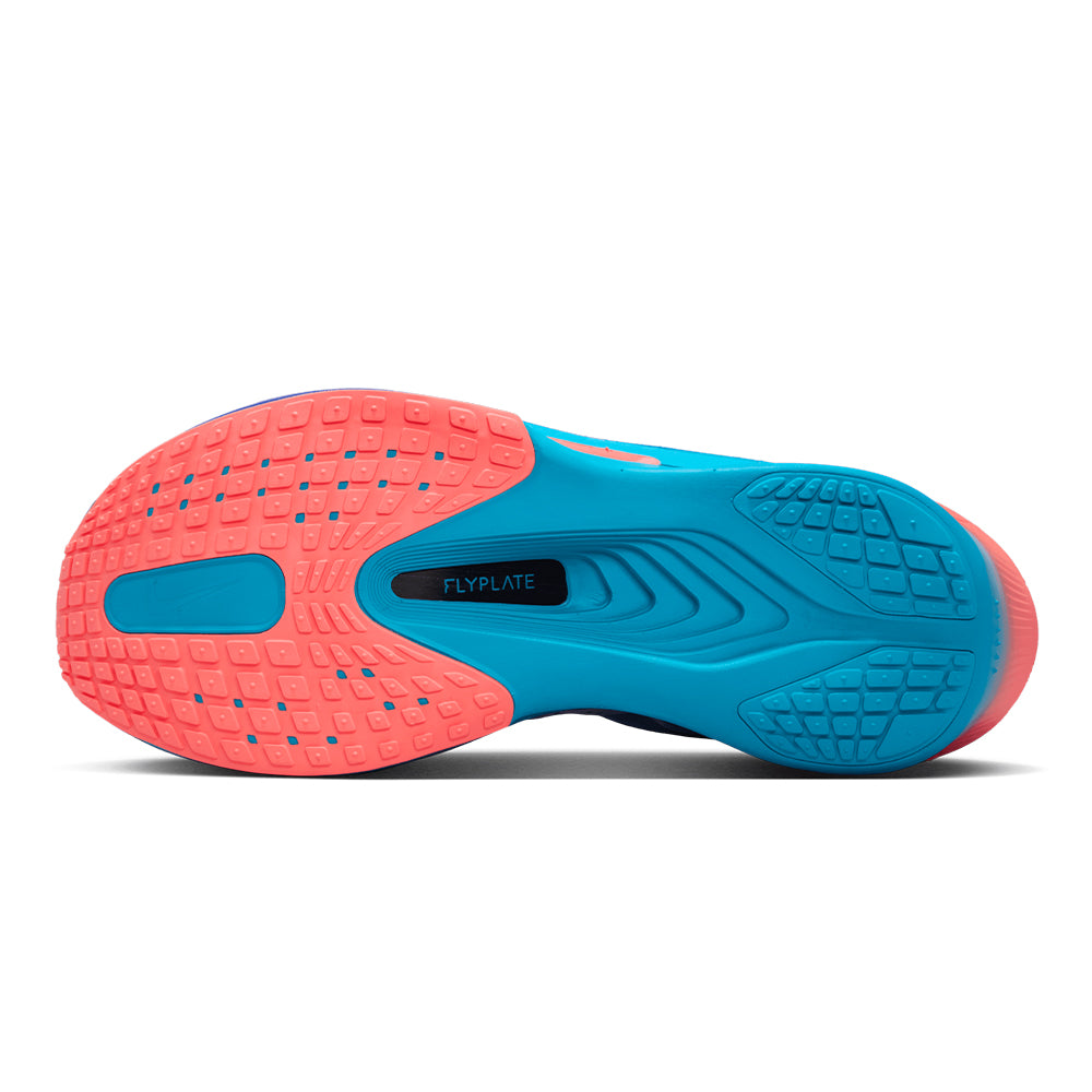 Nike Men's Zoom Fly 6 - BlackToe Running#colour_racer-blue-white-blue-lightning