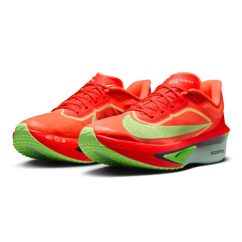 Nike Men's Zoom Fly 6 - BlackToe Running#colour_bright-crimson-cave-purple-lime-blast